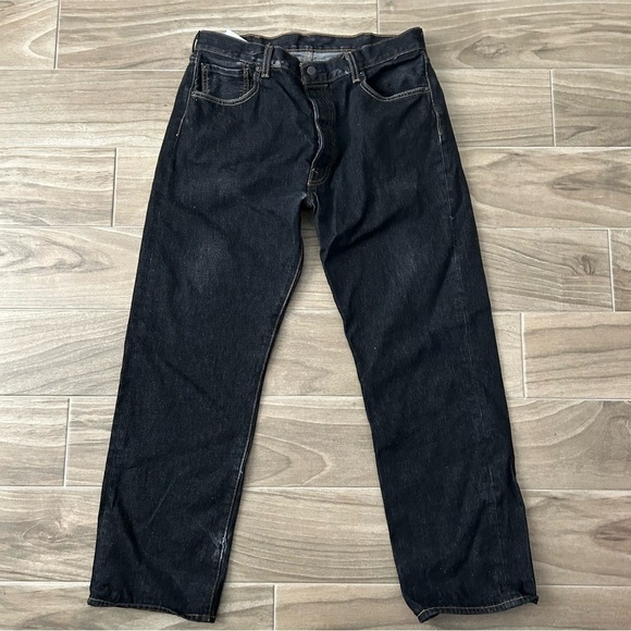 Levi’s Black 501 Jeans | Size 38x32 - Picture 1 of 6